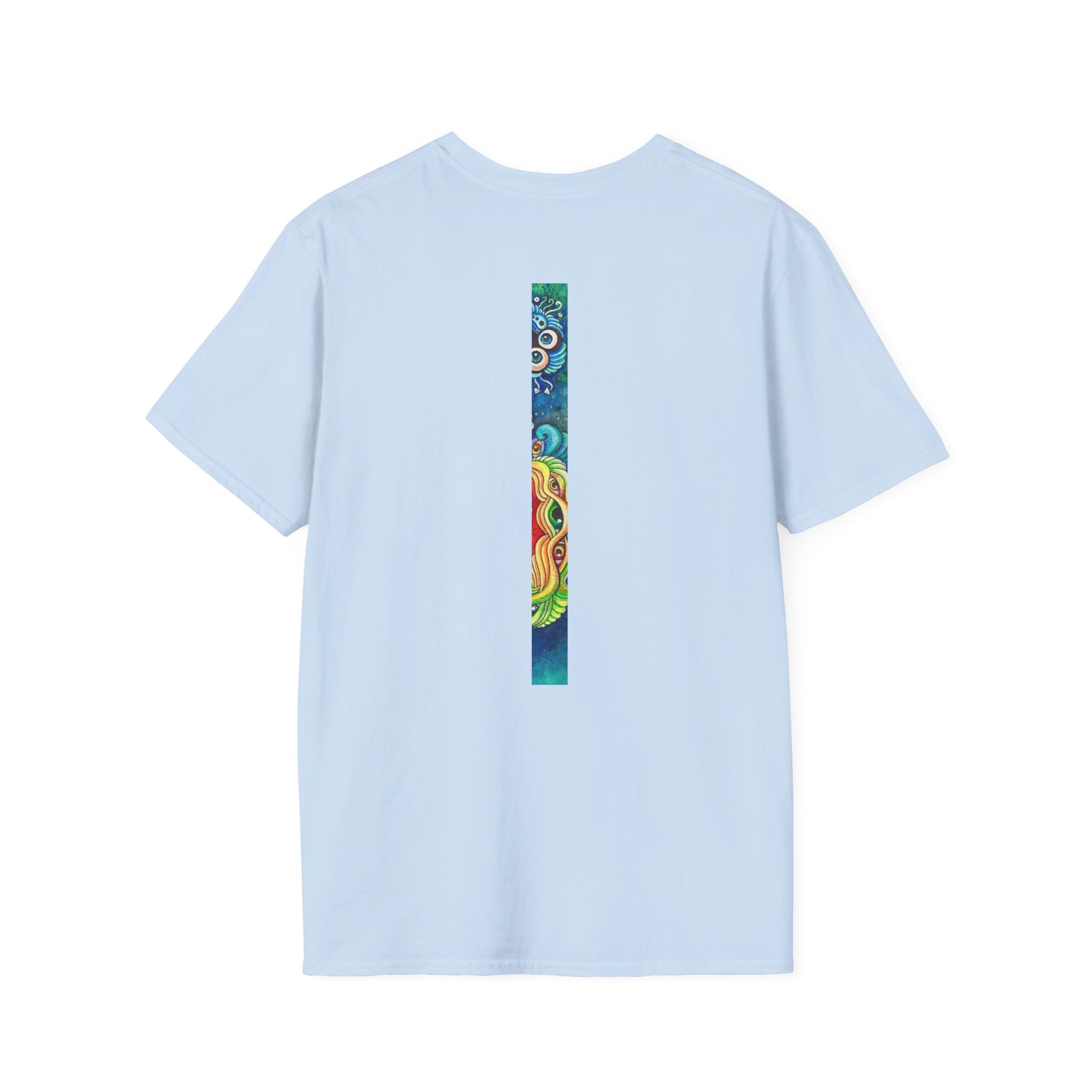 Psychedelic Prism Triangle T-Shirt #h7432887