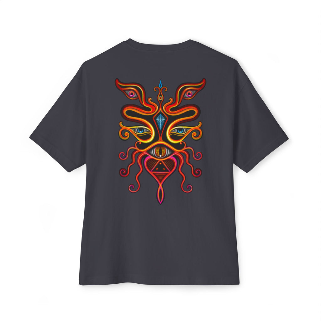 Mystic Eye Tee — Psychedelic Neon Third-Eye Graphic T-Shirt