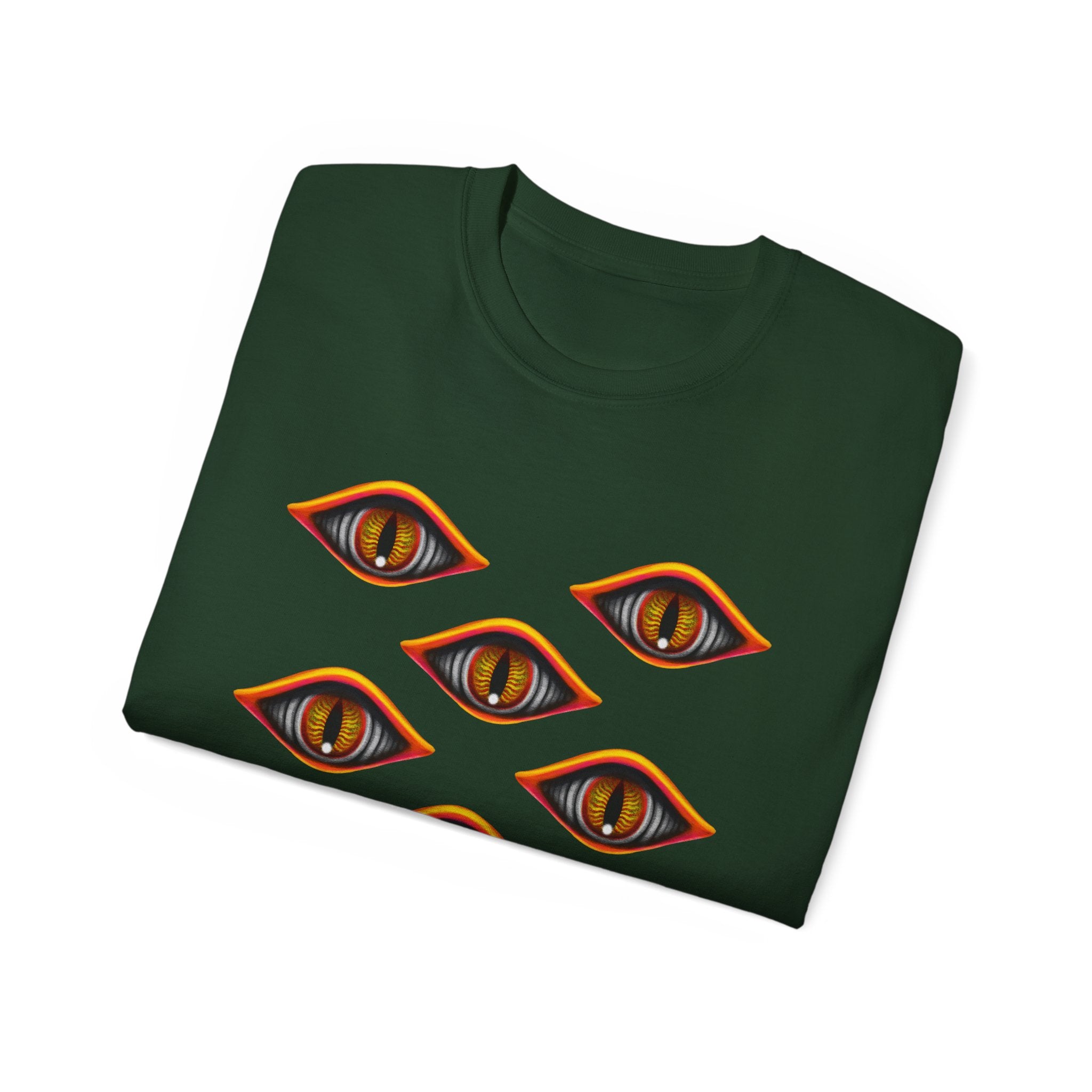 Mystic Eyes Graphic Tee — Psychedelic All-Seeing Eye T-Shirt #hfs84300