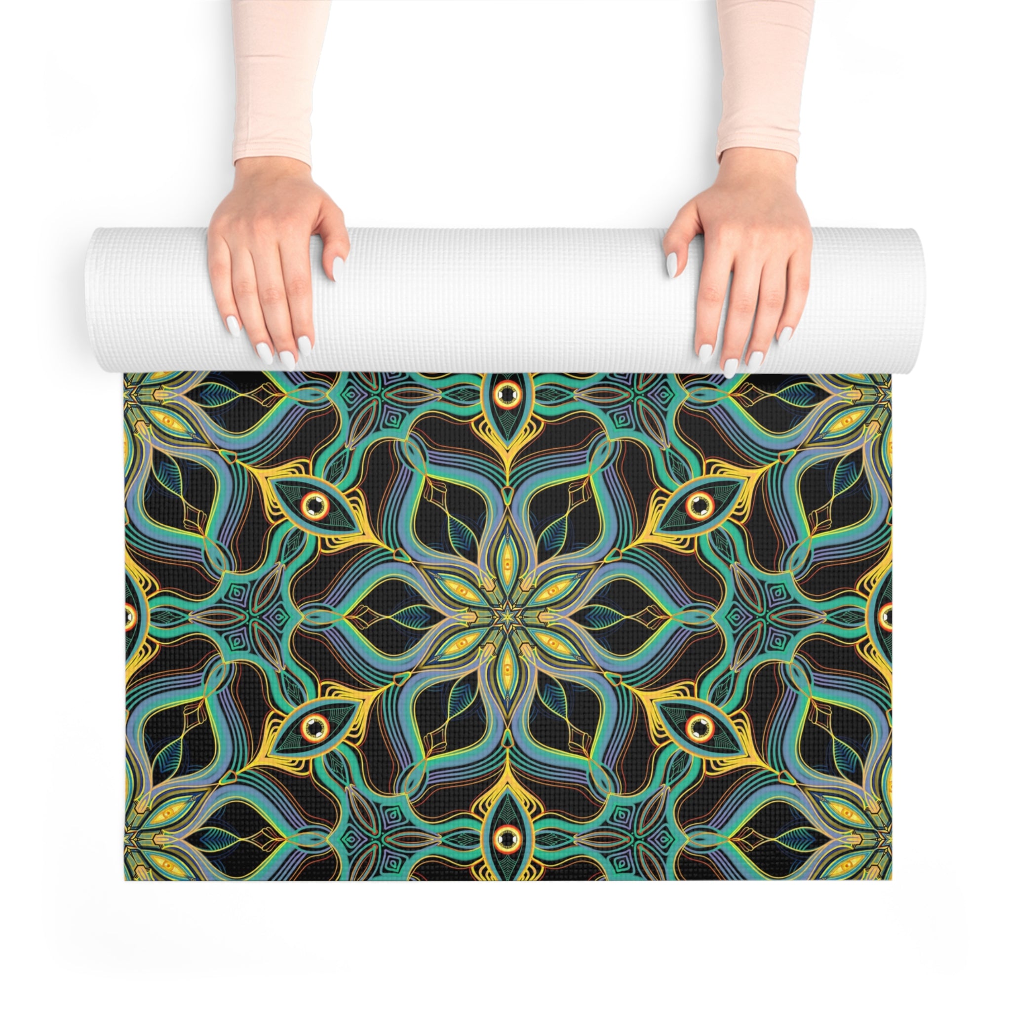 Foam Yoga Mat #dgj22677