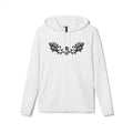 Adidas Hoodie — Ornamental Symmetry Black Graphic Zip-Up #y086467