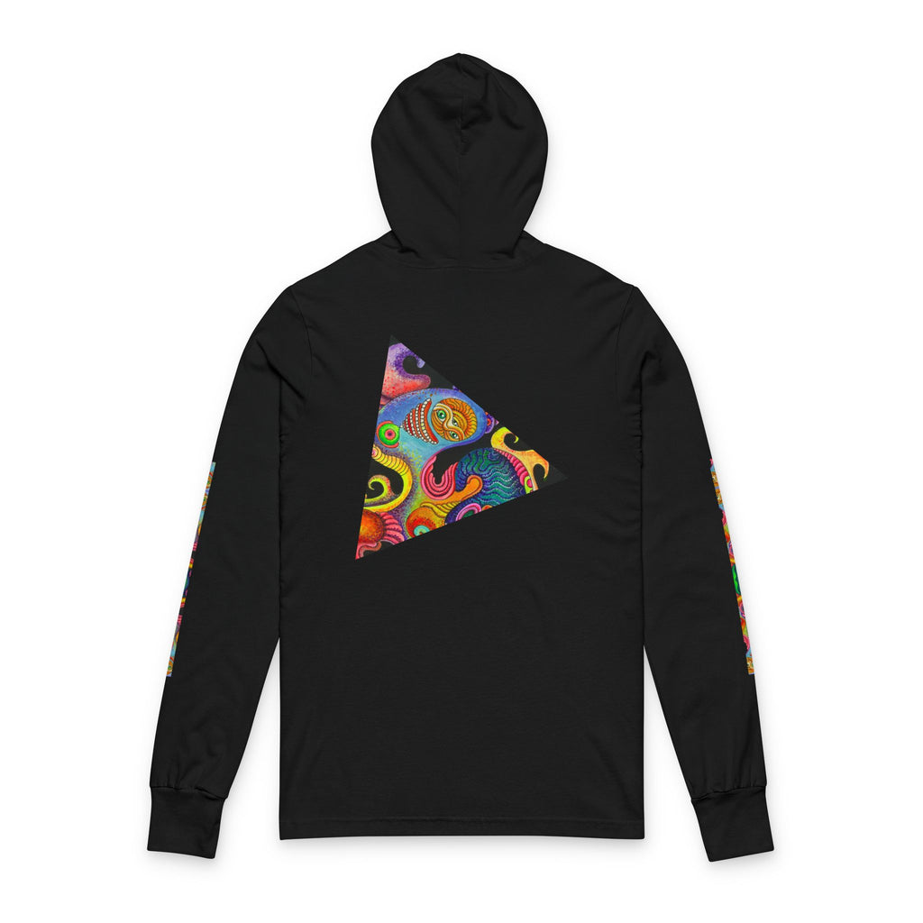 Unisex Hooded Long Sleeve Tee #w4686323