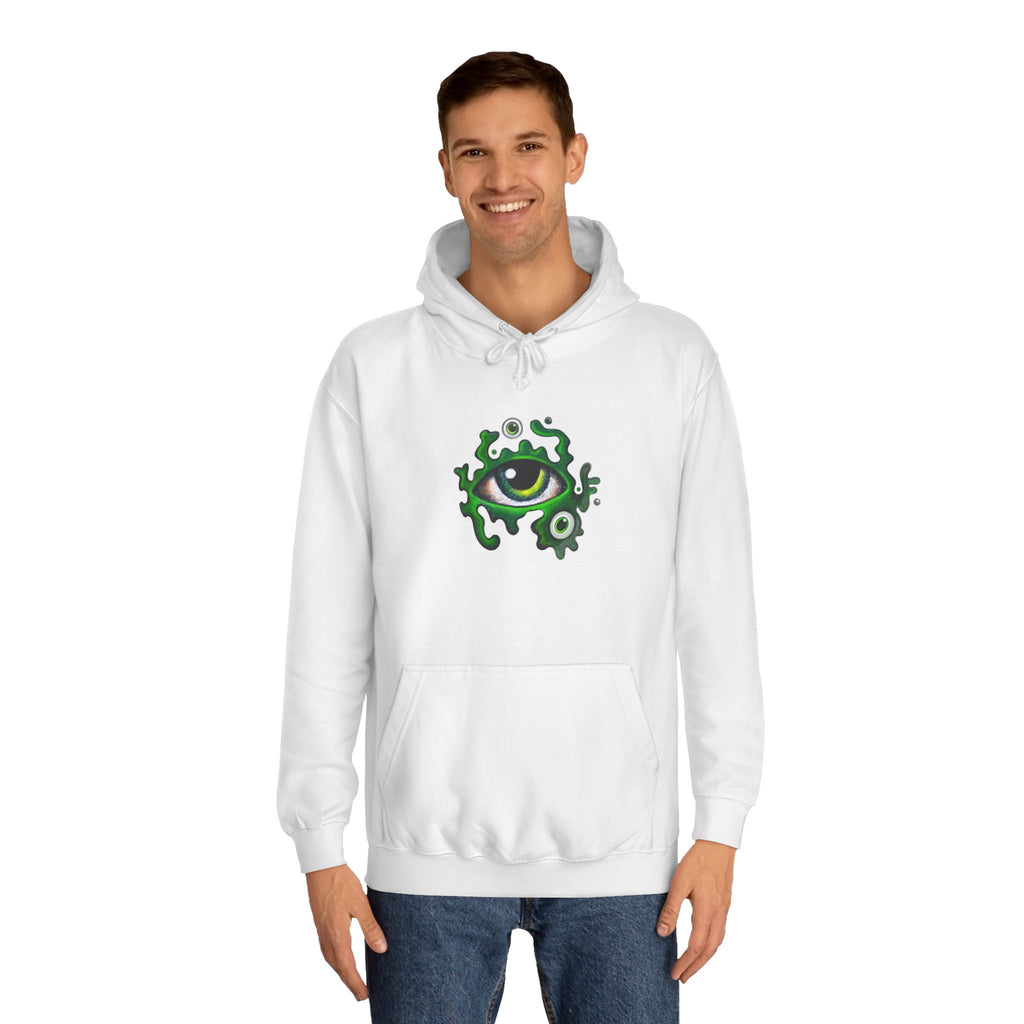 Green Eye Graphic Hoodie #r9764567