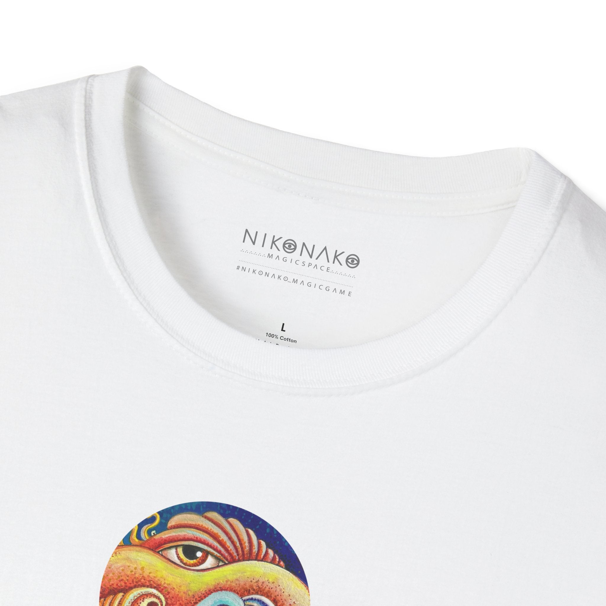 Unisex Softstyle Keyhole T-Shirt