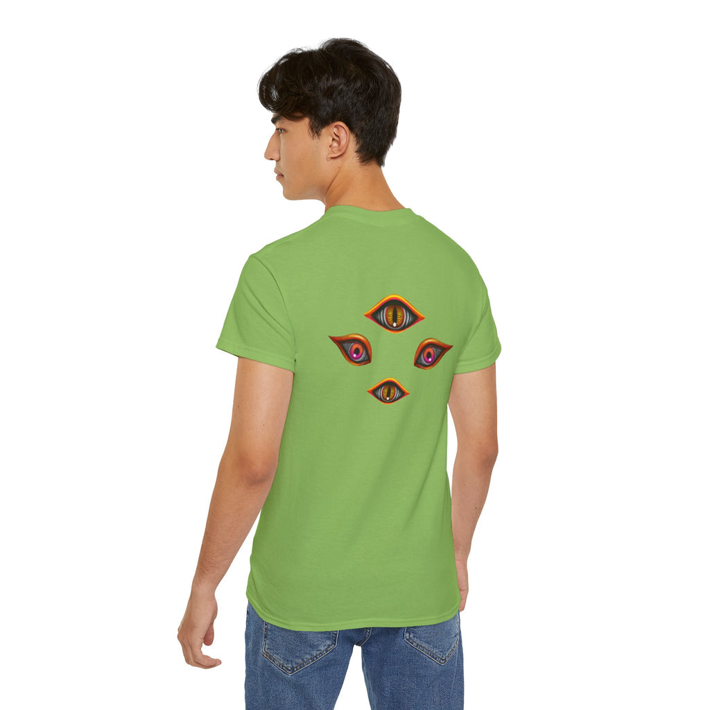 Mystic Eyes Graphic Tee — Psychedelic All-Seeing Eye T-Shirt #hfs84300