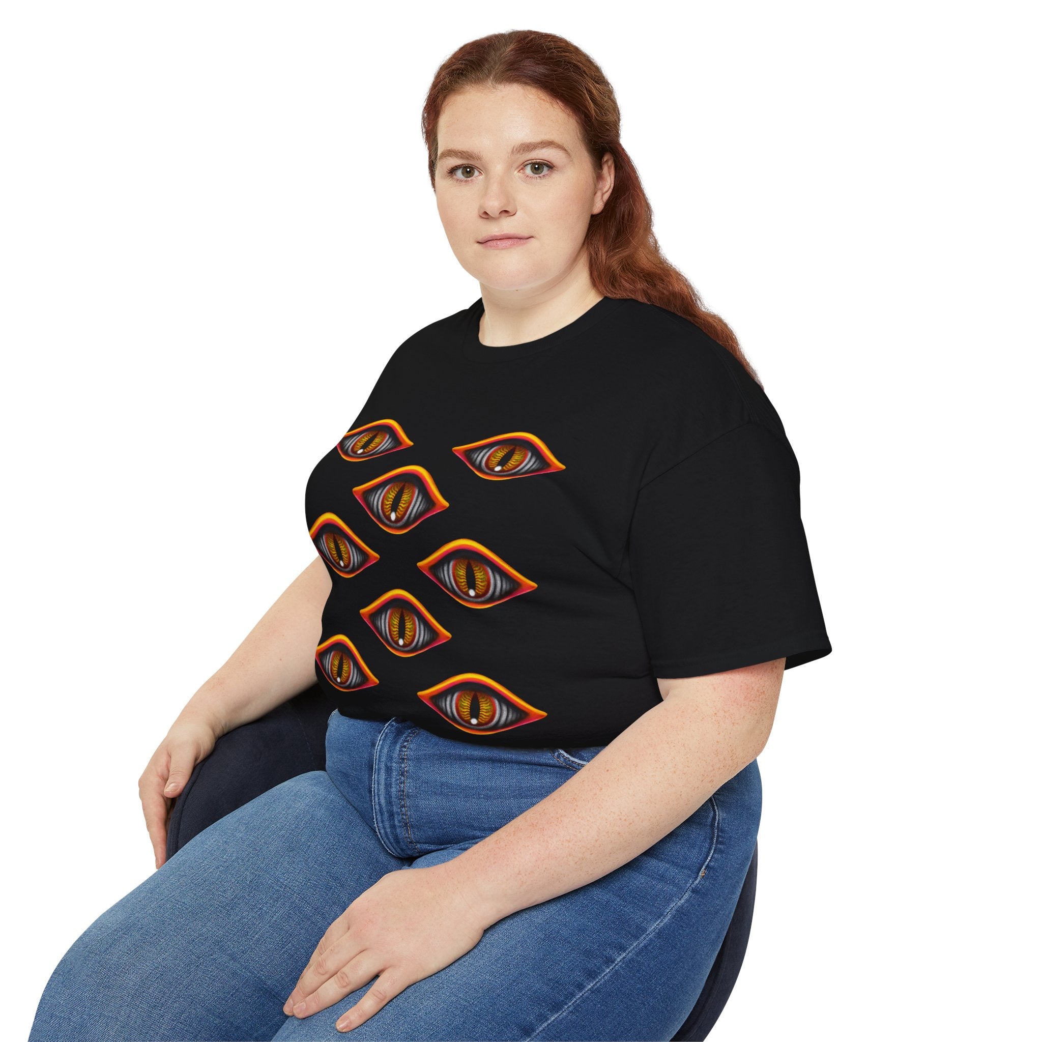 Mystic Eyes Graphic Tee — Psychedelic All-Seeing Eye T-Shirt #hfs84300