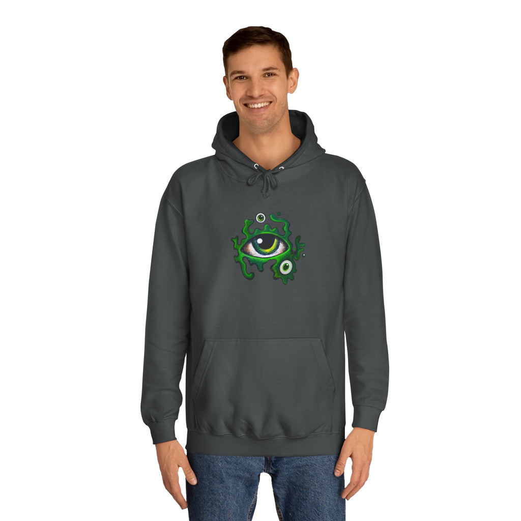 Green Eye Graphic Hoodie #r9764567