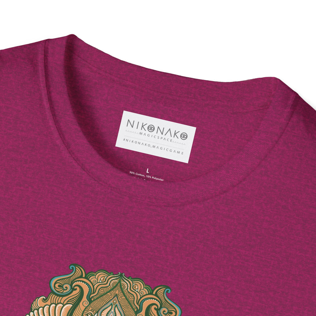 Green Celtic Knot Mandala T-Shirt | Floral Shamrock Pattern