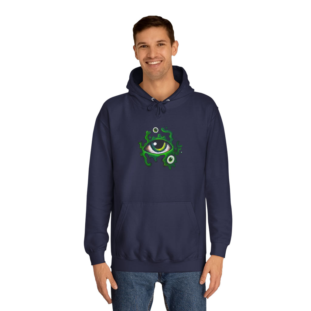 Green Eye Graphic Hoodie #r9764567