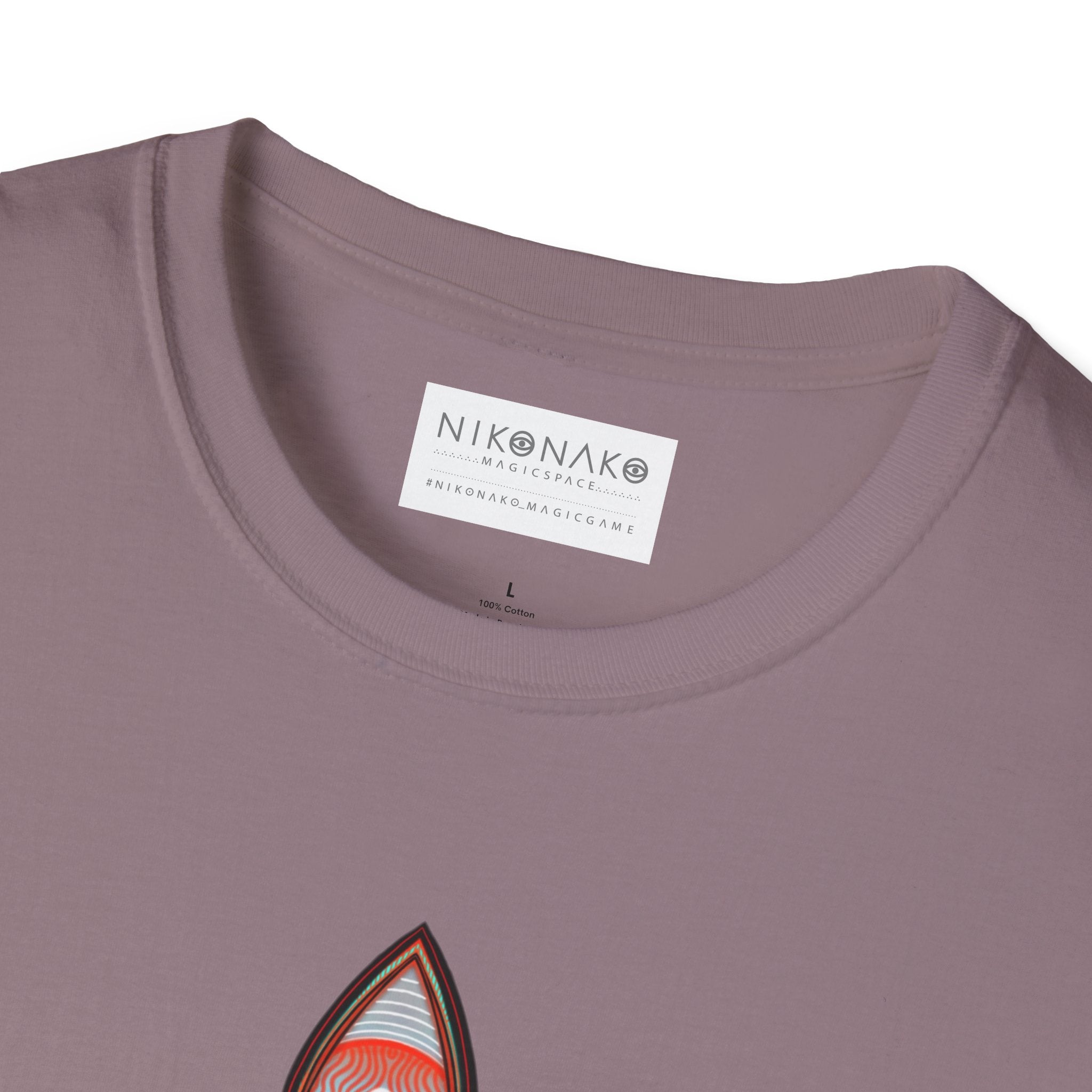 Geometric Tribal Pattern T-Shirt | Kaleidoscope Triangle Eye Motif