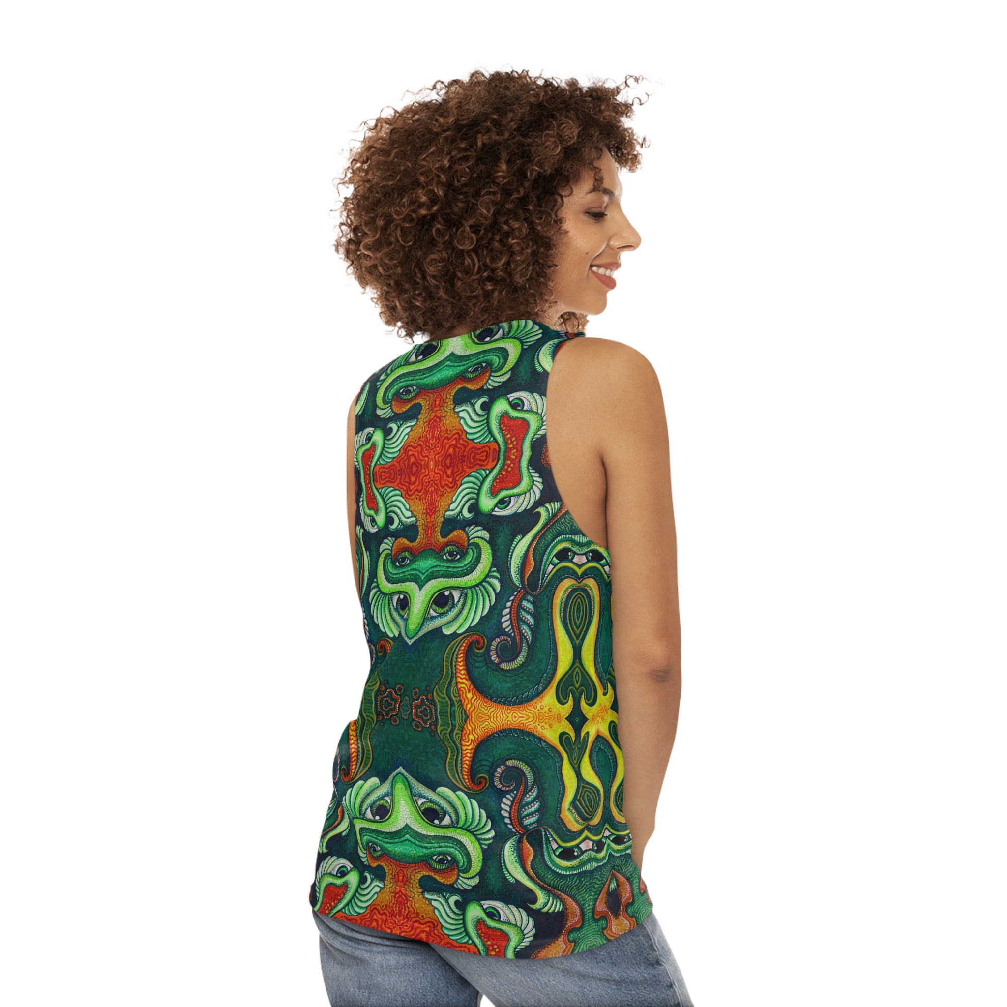 Psychedelic Kaleidoscope Tank #t552228