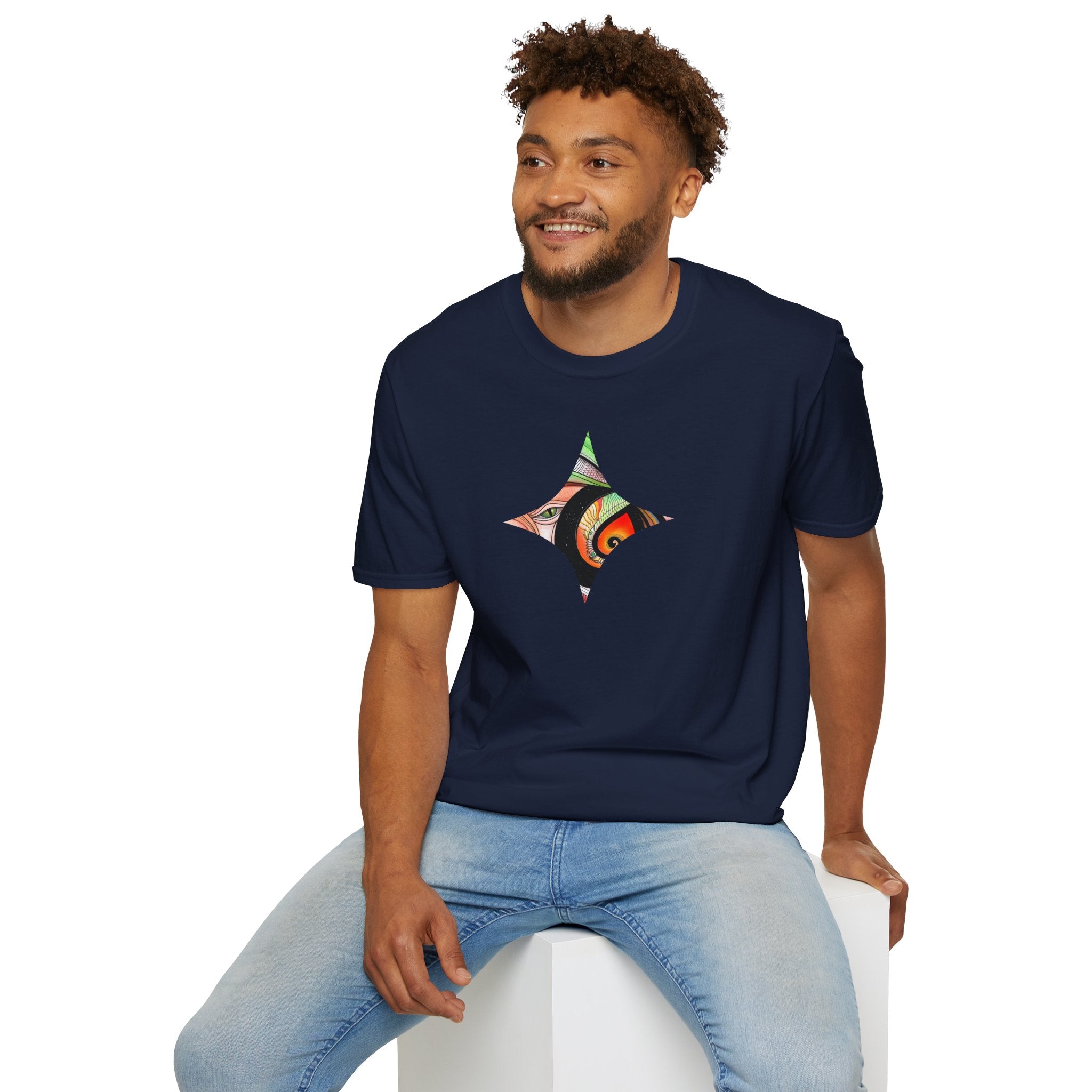 Unisex Softstyle Star T-Shirt #n77431