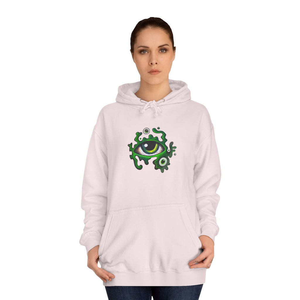 Green Eye Graphic Hoodie #r9764567
