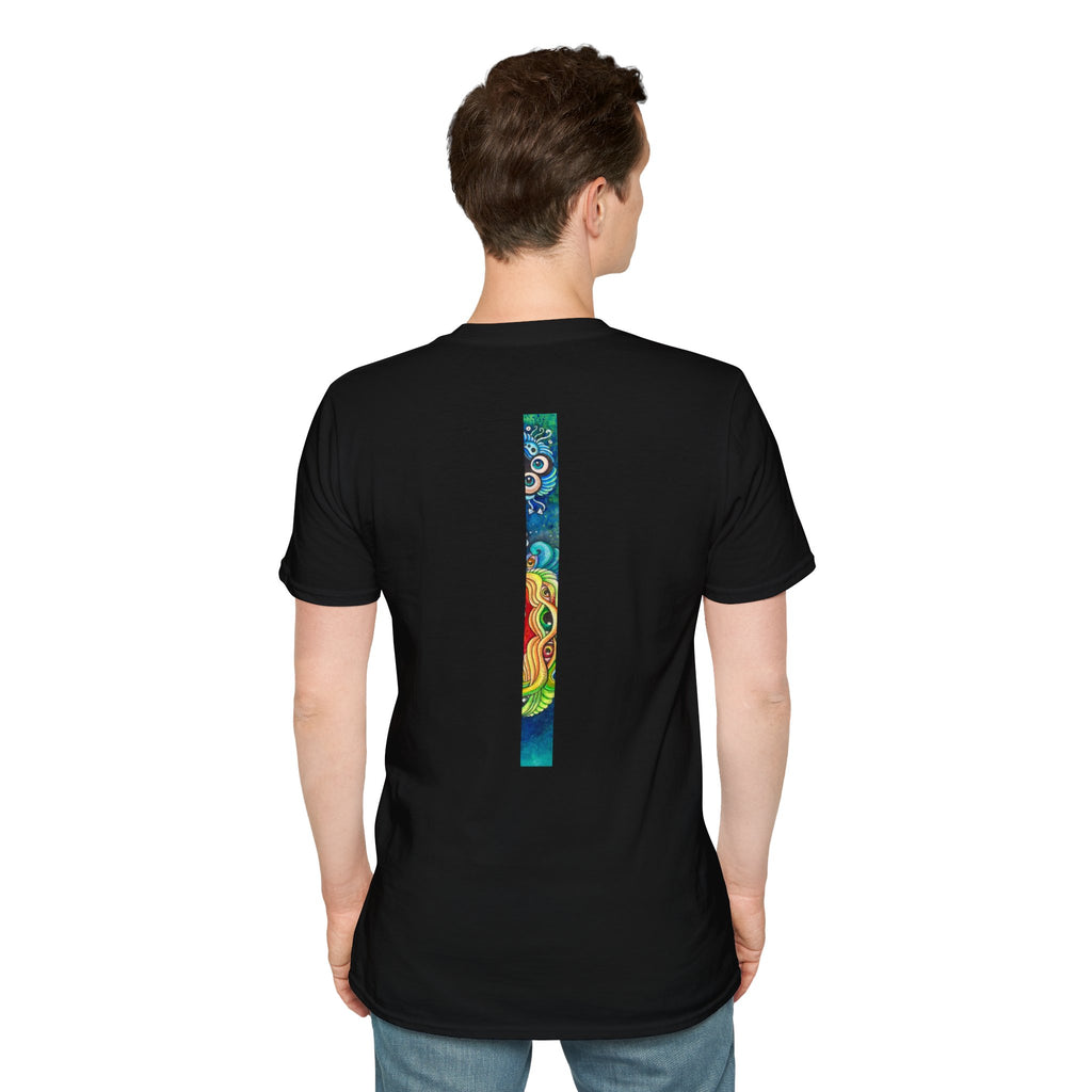 Psychedelic Prism Triangle T-Shirt #h7432887