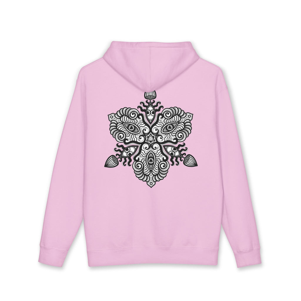 Hoodie — Intricate Black Tribal Mandala Skull Design #x8765467