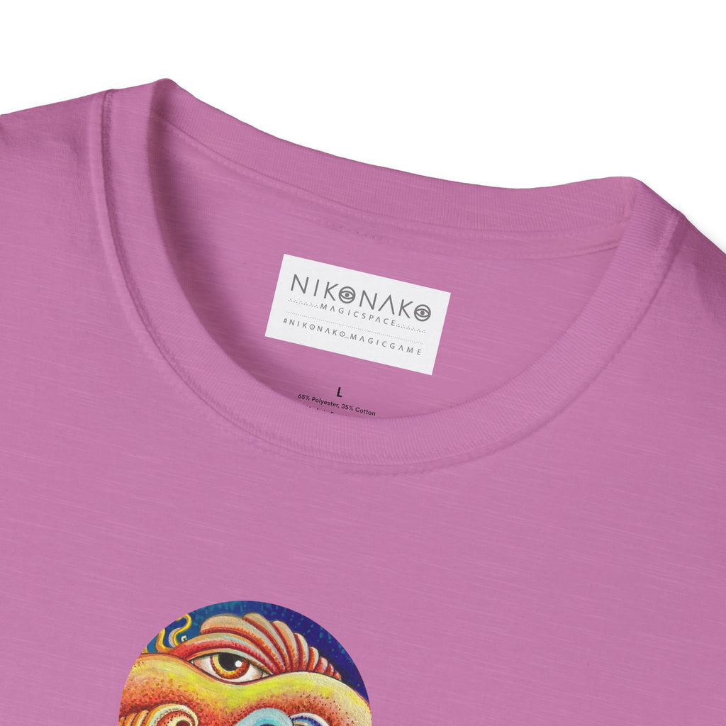 Unisex Softstyle Keyhole T-Shirt