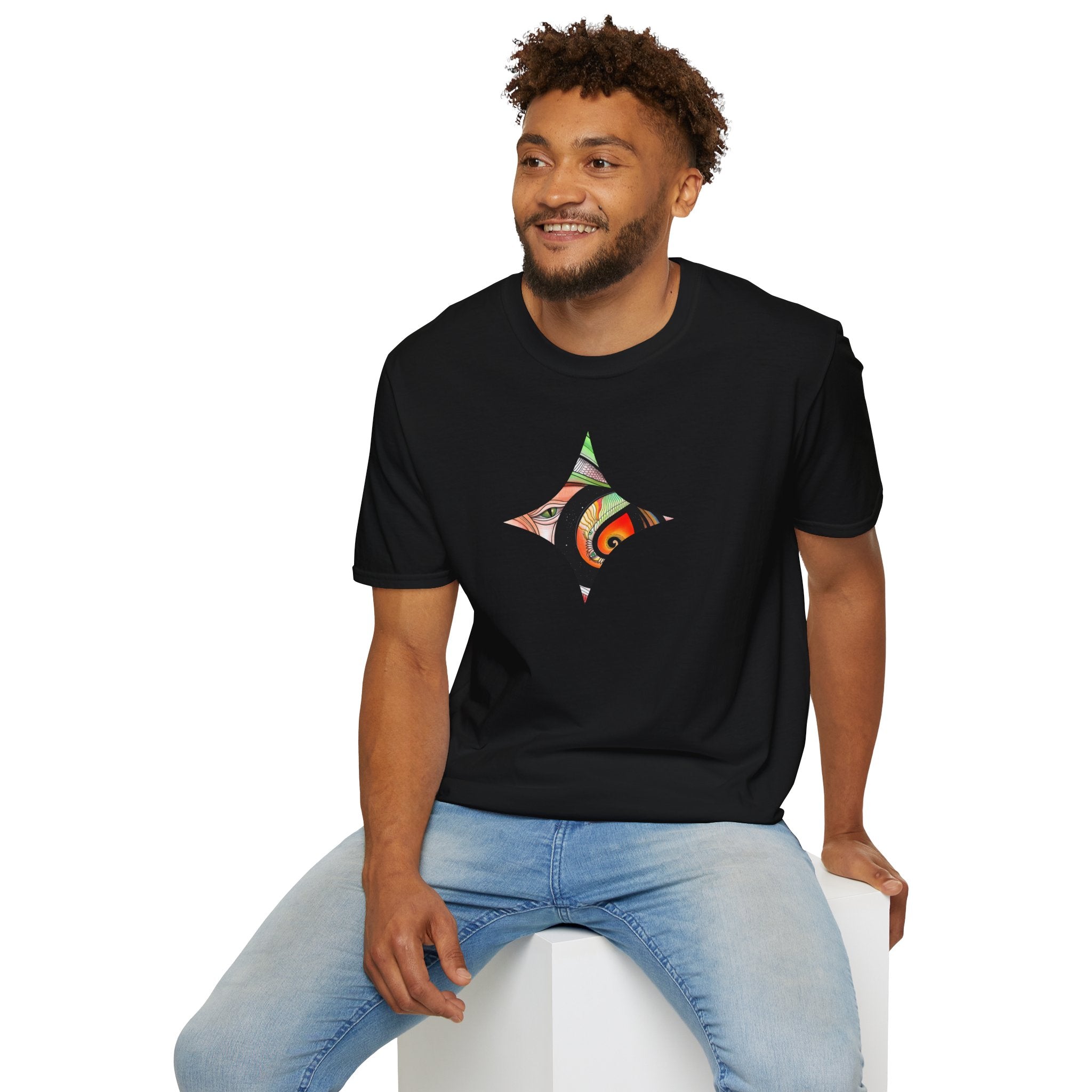 Unisex Softstyle Star T-Shirt #n77431