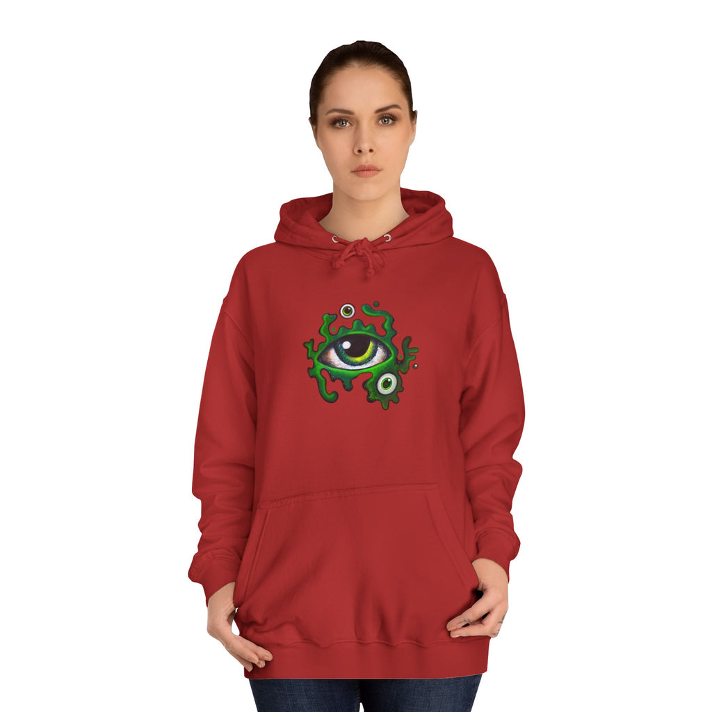 Green Eye Graphic Hoodie #r9764567