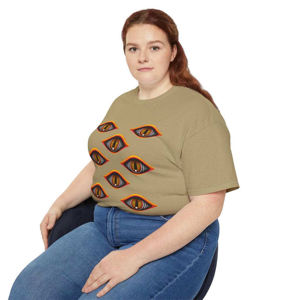 Mystic Eyes Graphic Tee — Psychedelic All-Seeing Eye T-Shirt #hfs84300