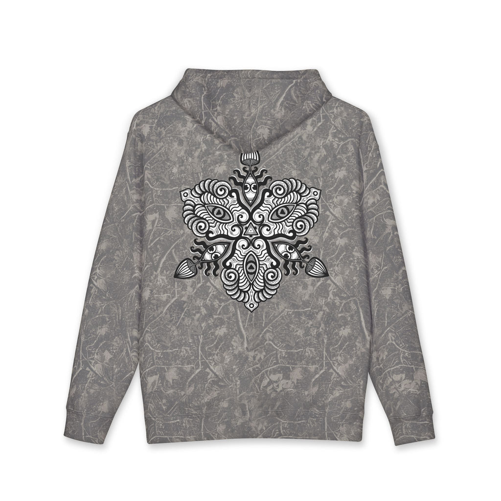 Hoodie — Intricate Black Tribal Mandala Skull Design #x8765467