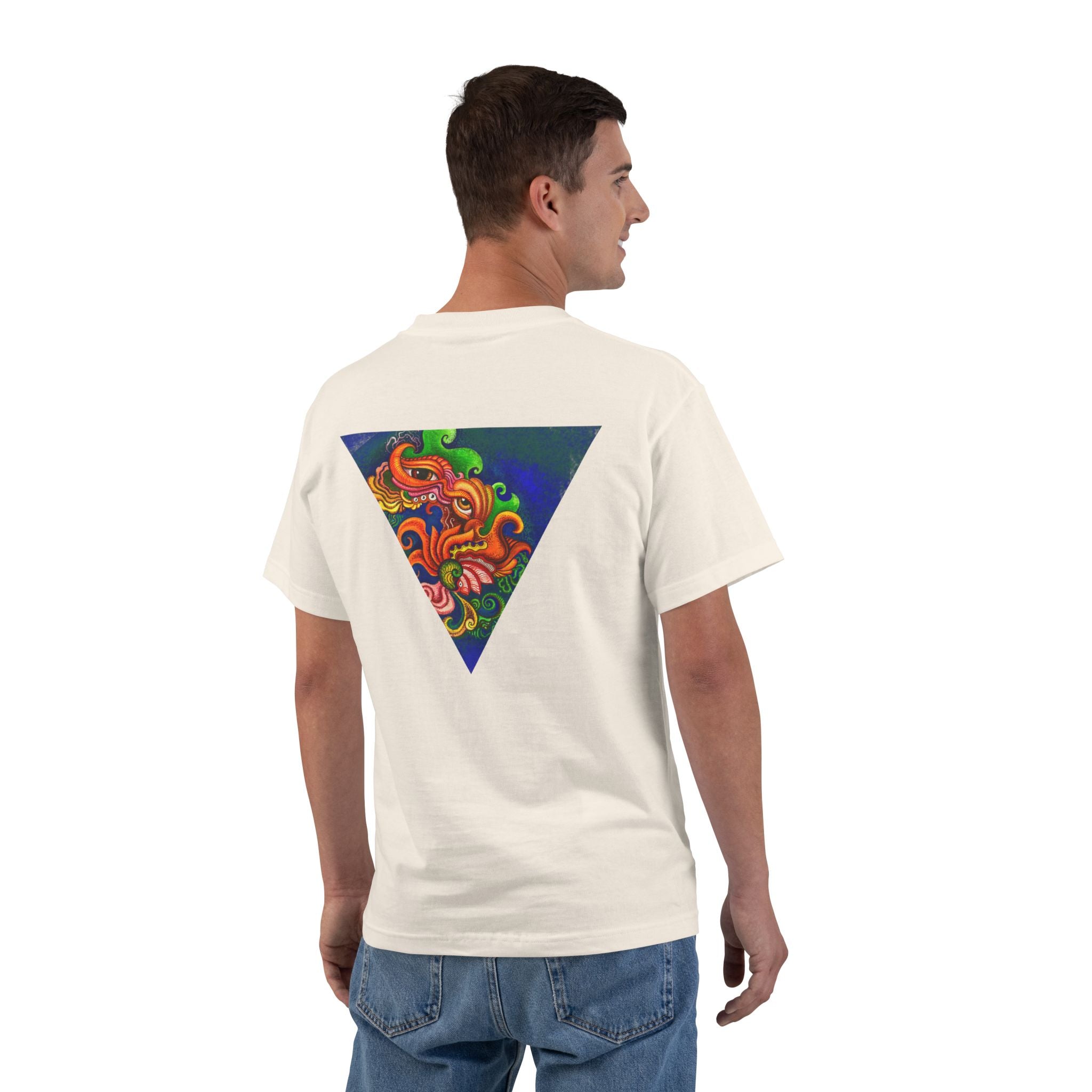 Psychedelic Triangle Graphic T-Shirt #tg23512