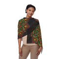 Mandala Light Scarf — Boho Floral Fringe Scarf for Fall & Gift Giving #h32875