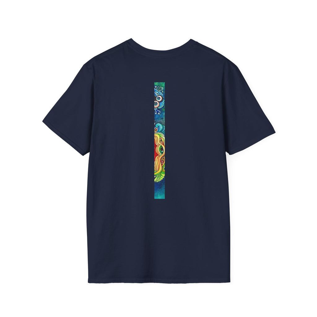 Psychedelic Prism Triangle T-Shirt #h7432887