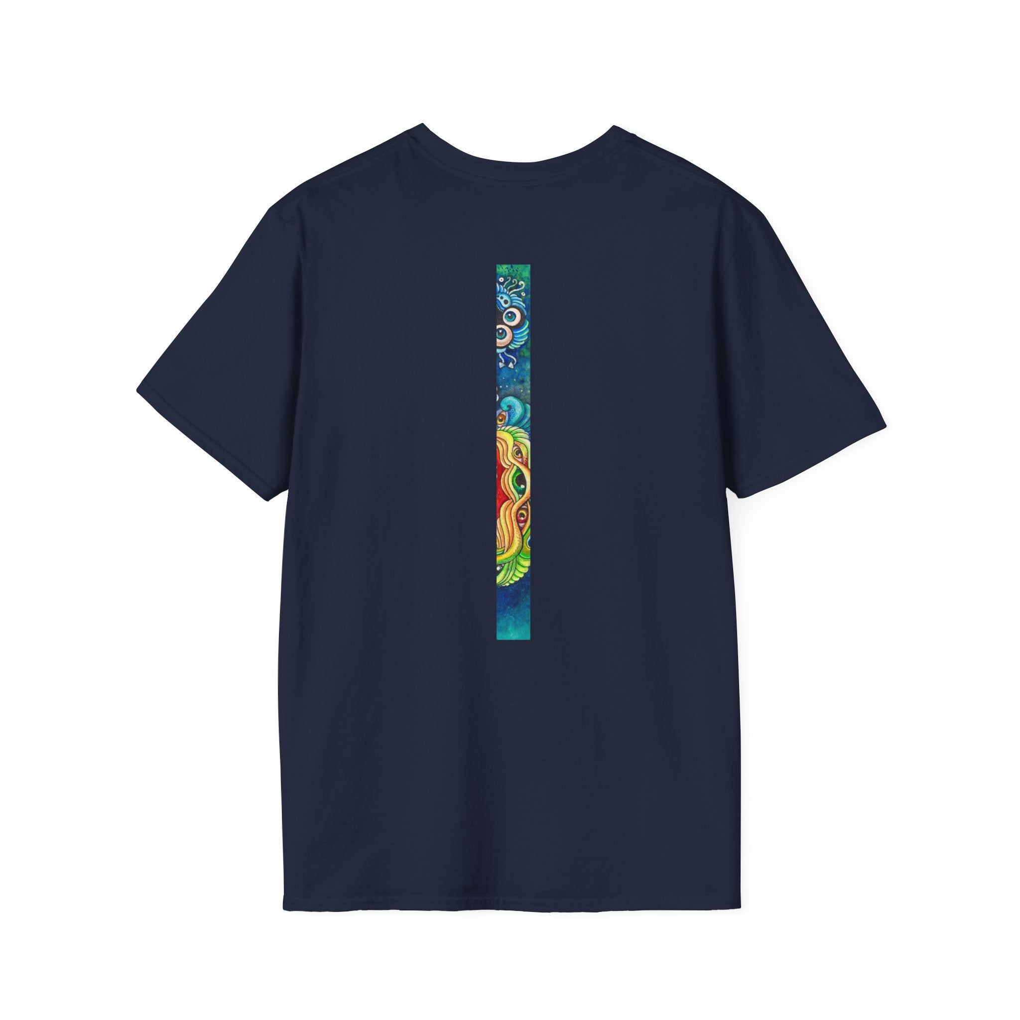 Psychedelic Prism Triangle T-Shirt #h7432887