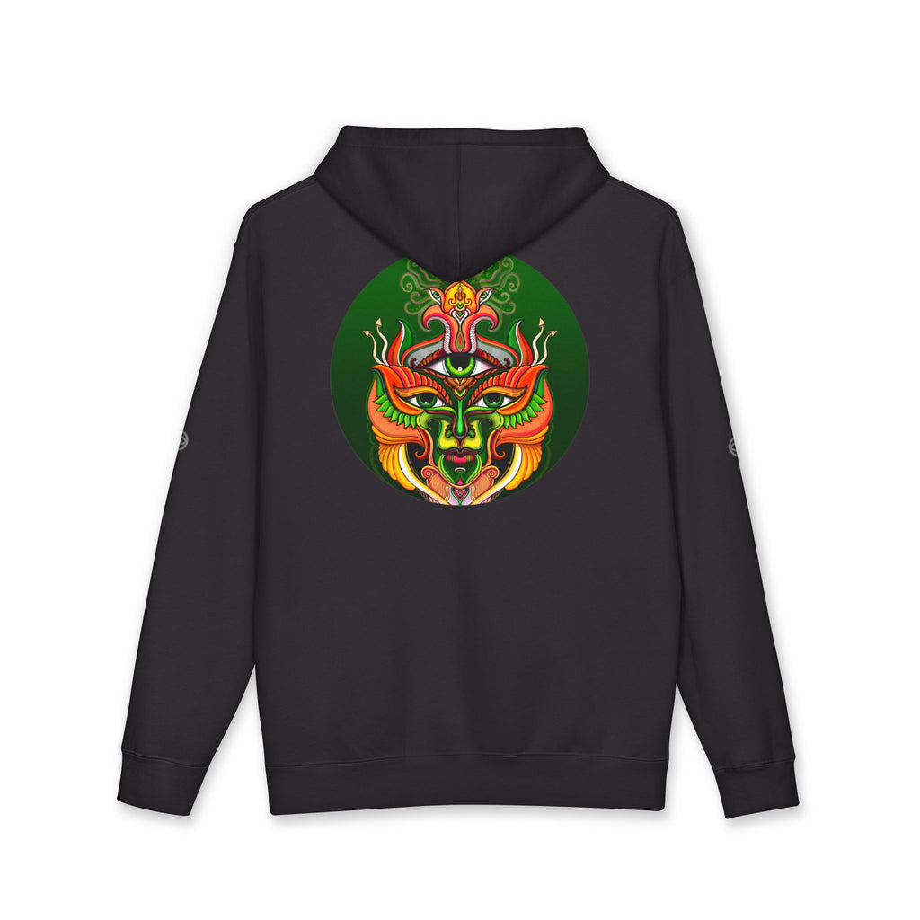 Hoodie — Vibrant Tribal Mask Graphic Pullover #h976345
