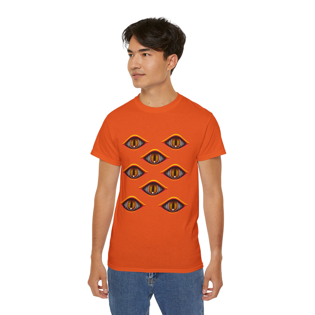 Mystic Eyes Graphic Tee — Psychedelic All-Seeing Eye T-Shirt #hfs84300