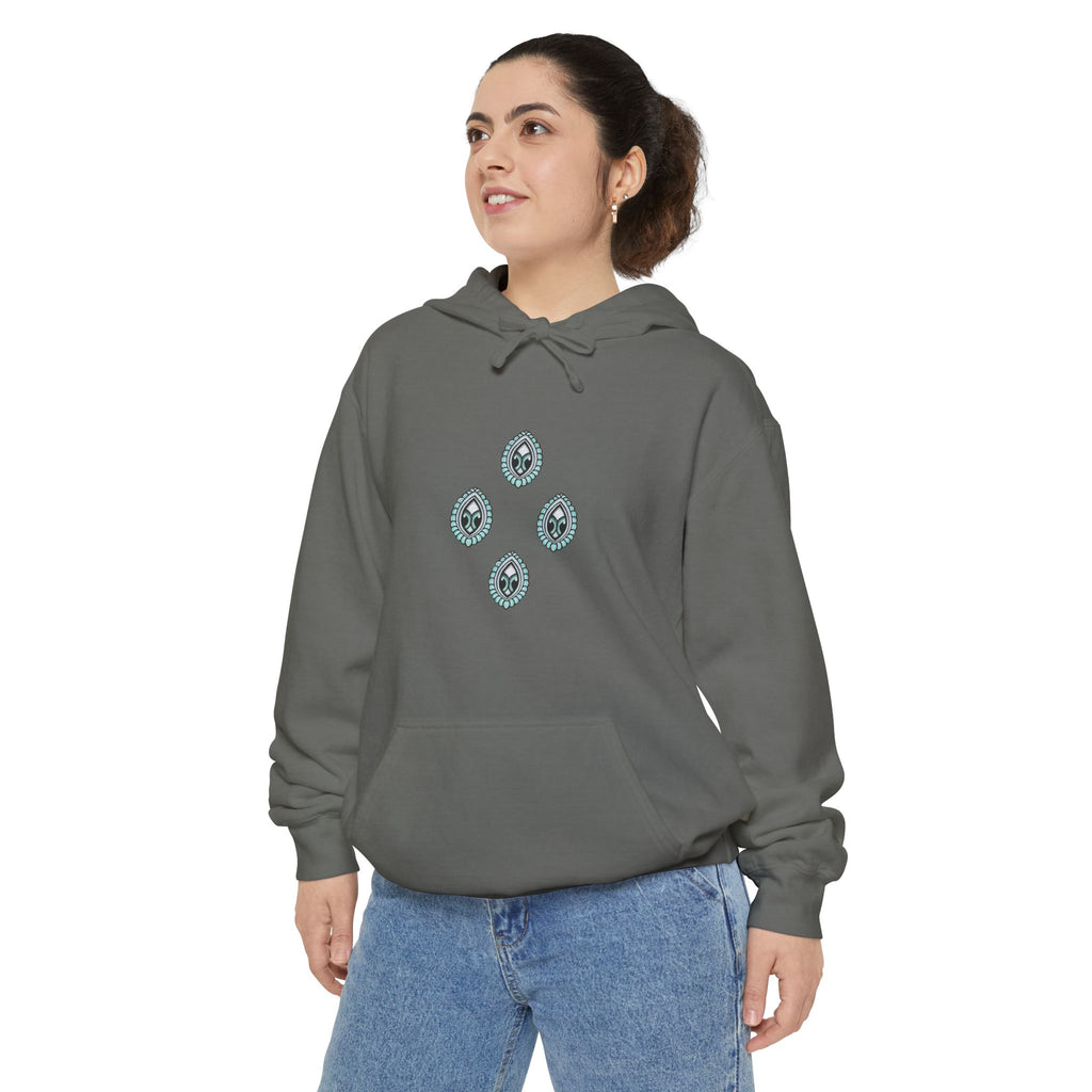 Hoodie — Geometric Mystic Pattern Diamond Back Print #gmh13