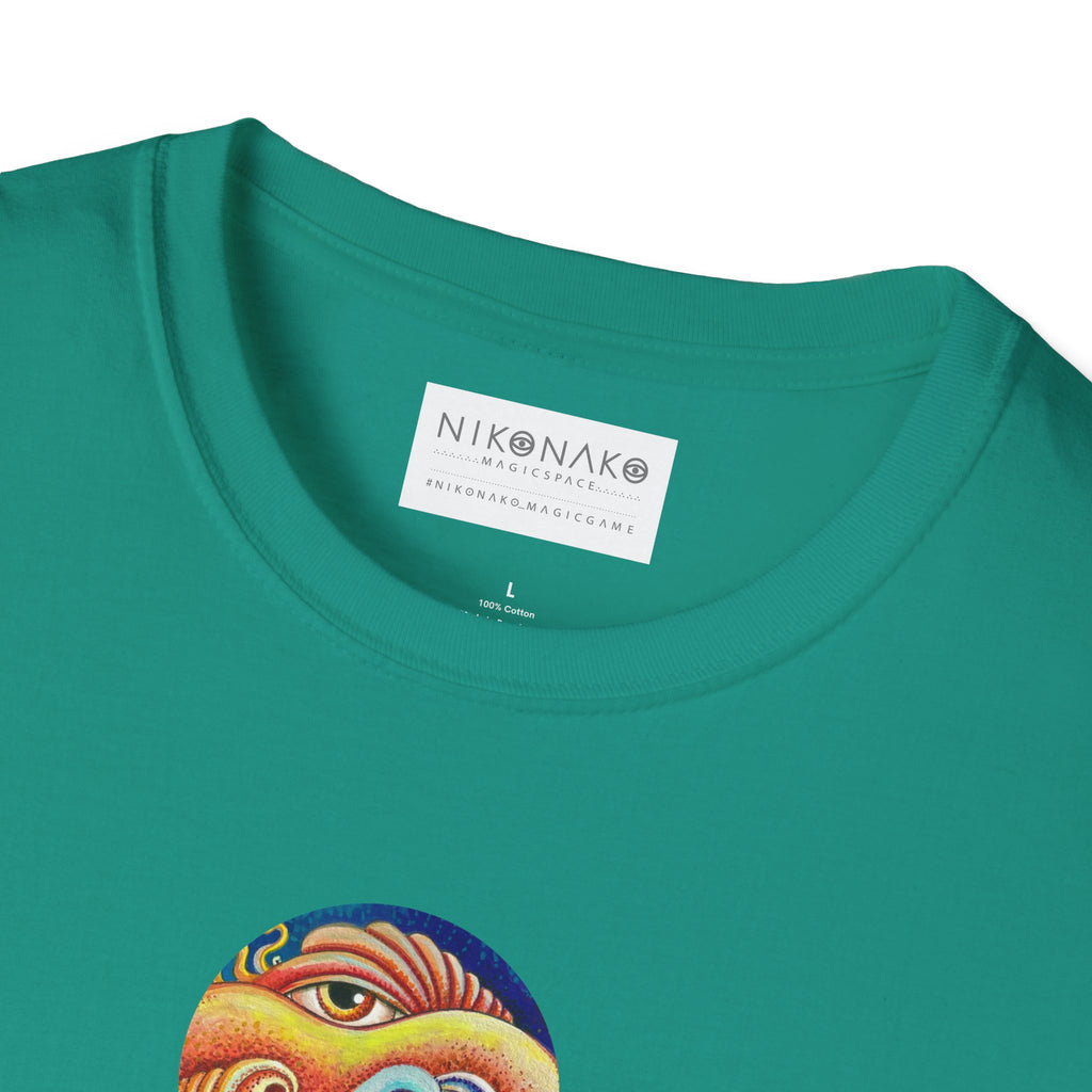 Unisex Softstyle Keyhole T-Shirt