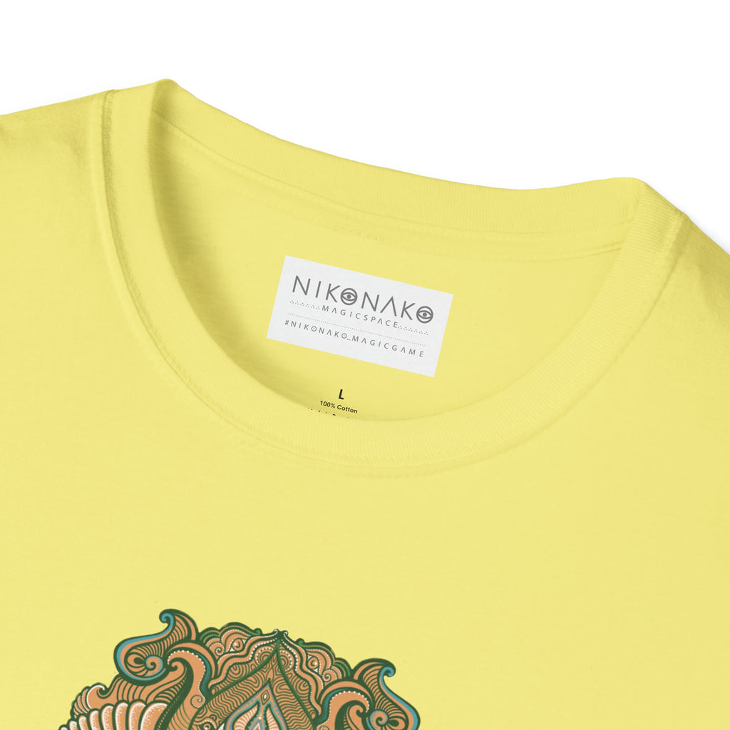 Green Celtic Knot Mandala T-Shirt | Floral Shamrock Pattern