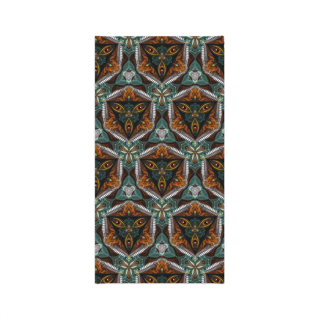 Fox Kaleidoscope Neck Gaiter — Lightweight Tribal Forest Face Mask #FM5