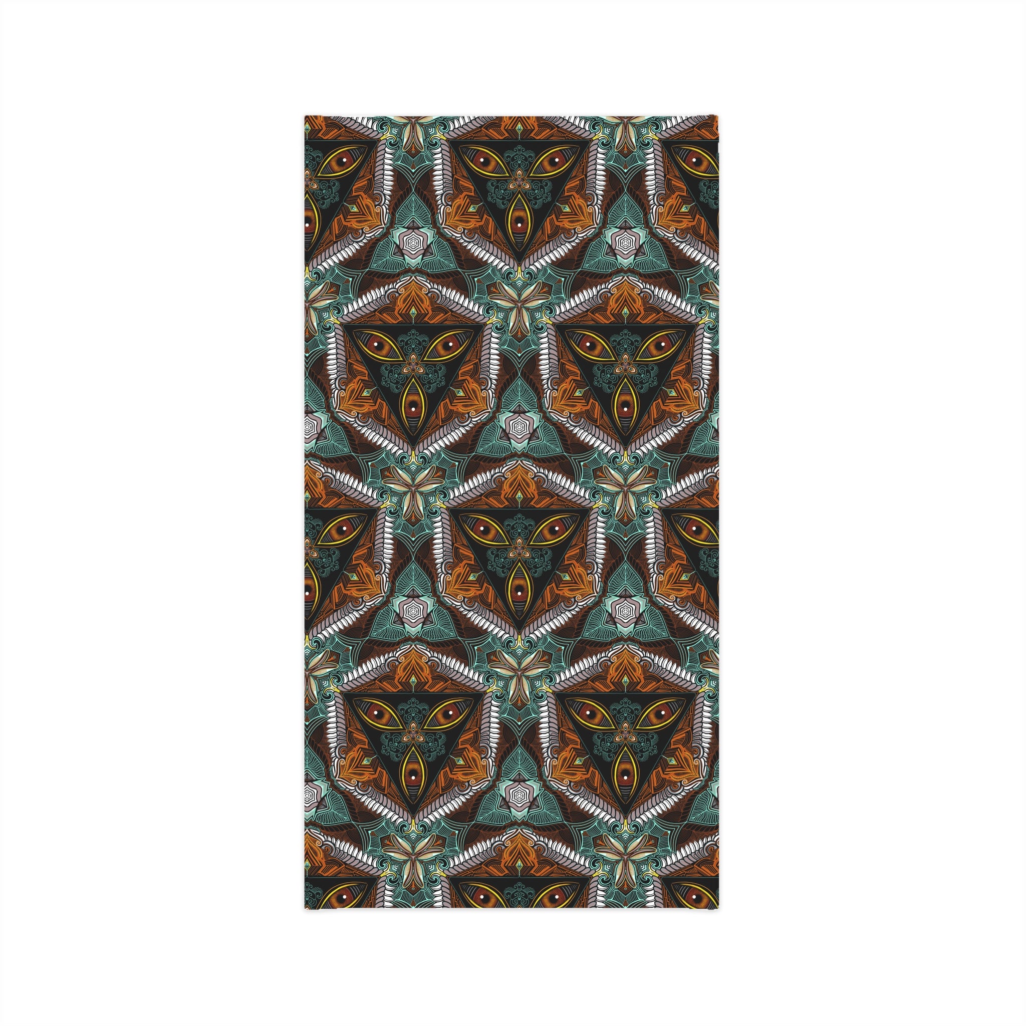 Fox Kaleidoscope Neck Gaiter — Lightweight Tribal Forest Face Mask #FM5