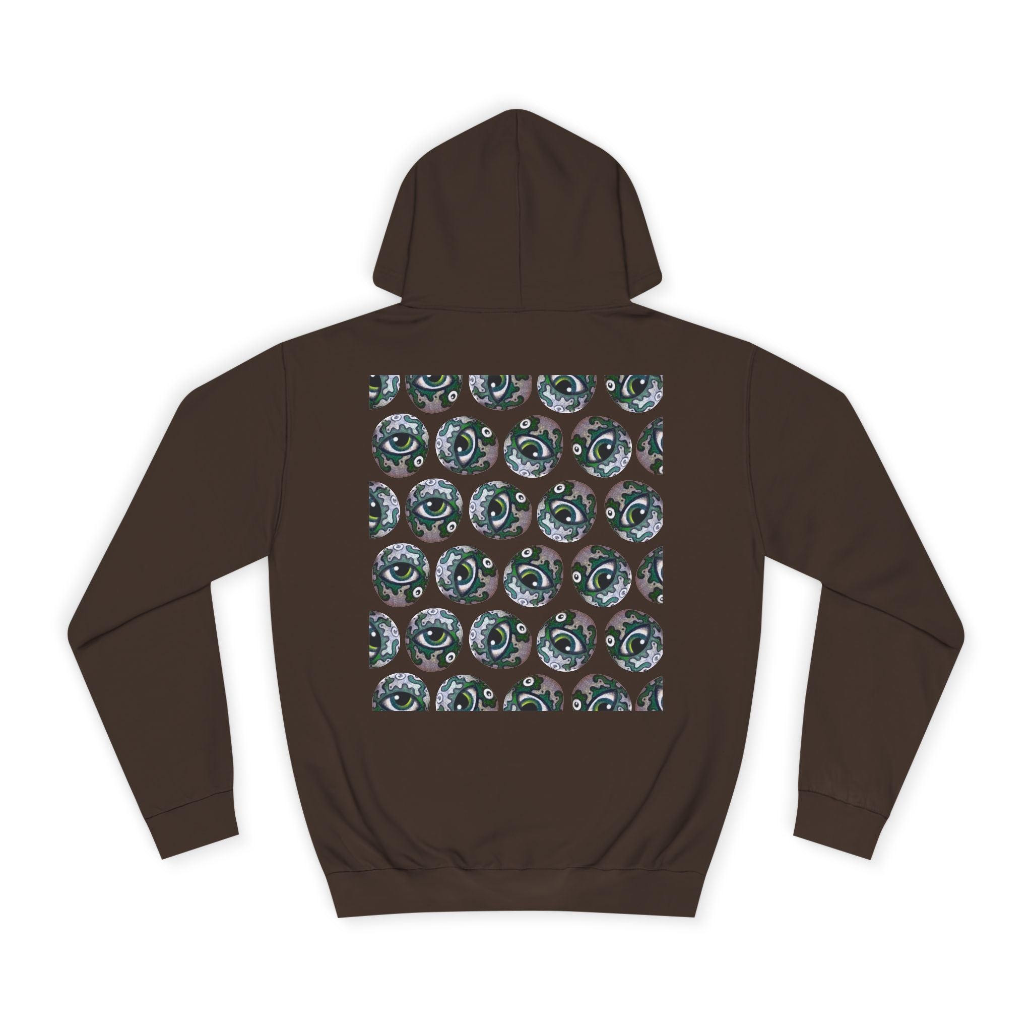 Green Eye Graphic Hoodie #r9764567