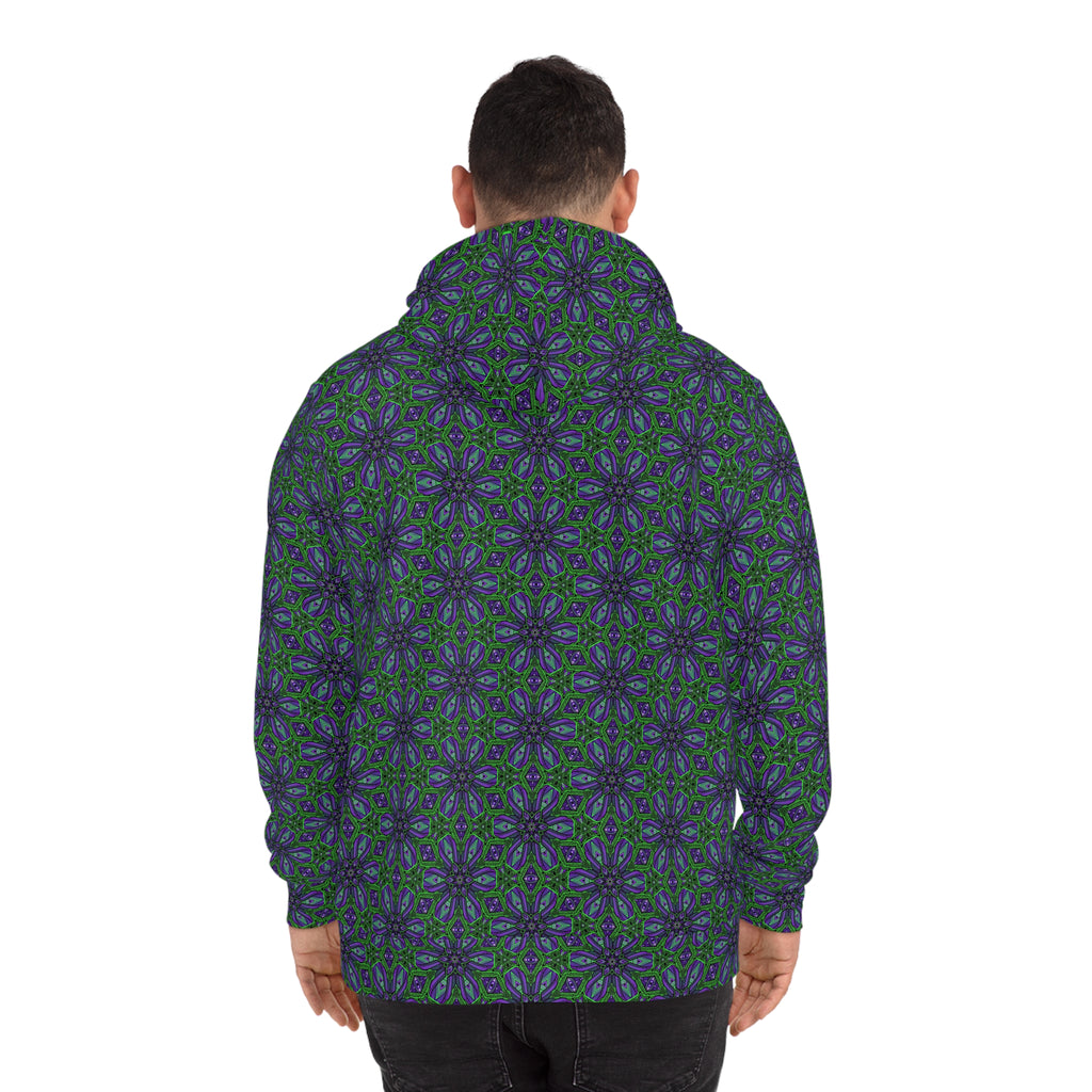 Kaleidoscope Floral All-Over Print Hoodie #g75679