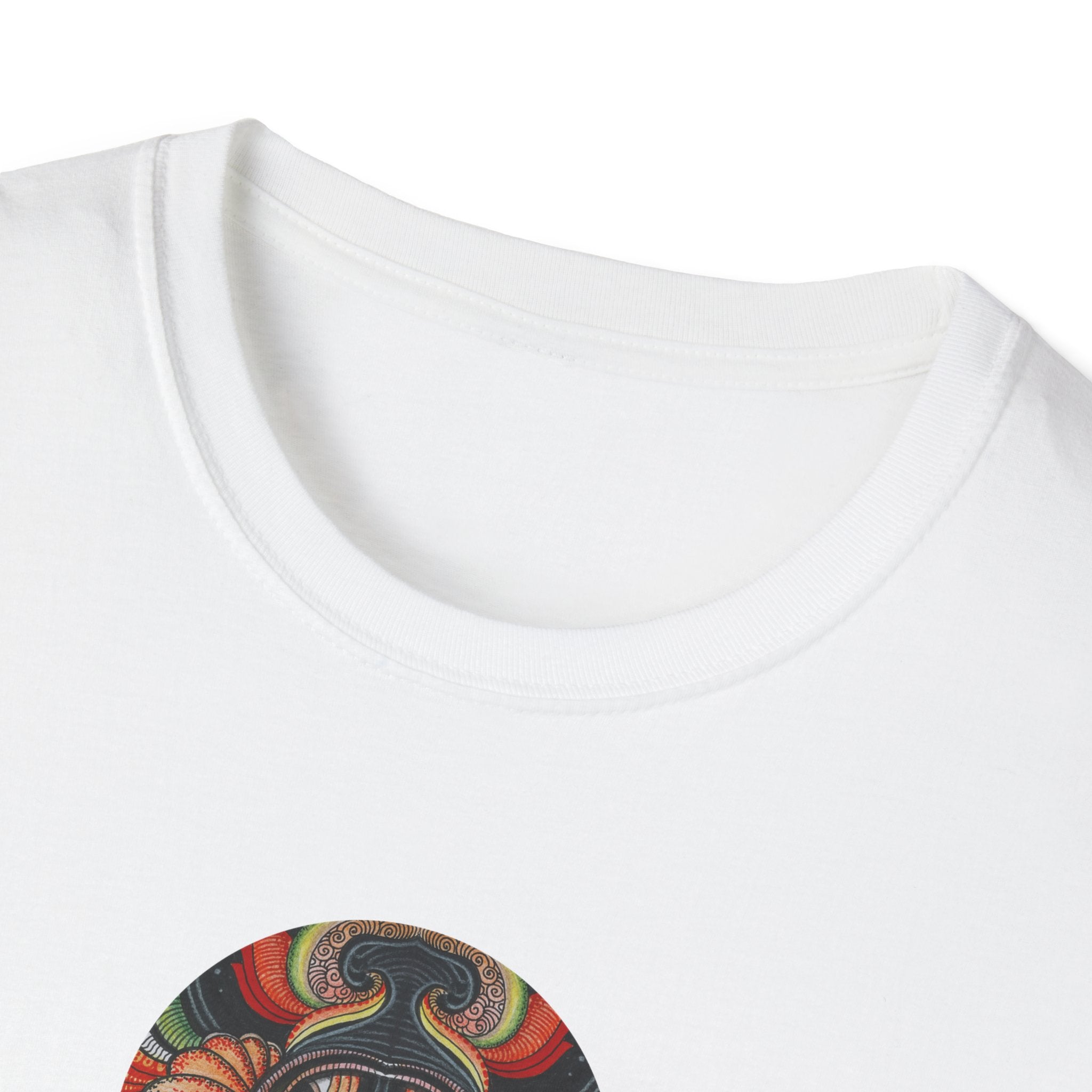 Keyhole & Star Psychedelic Graphic T-Shirt #fd763