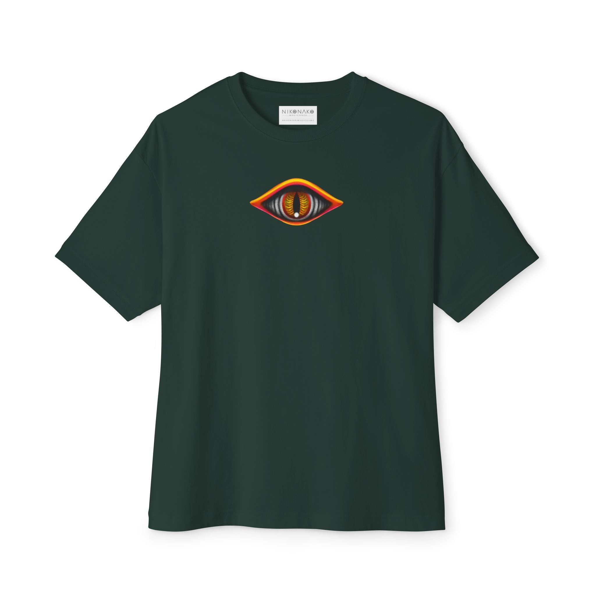 Mystic Eye Tee — Psychedelic Neon Third-Eye Graphic T-Shirt