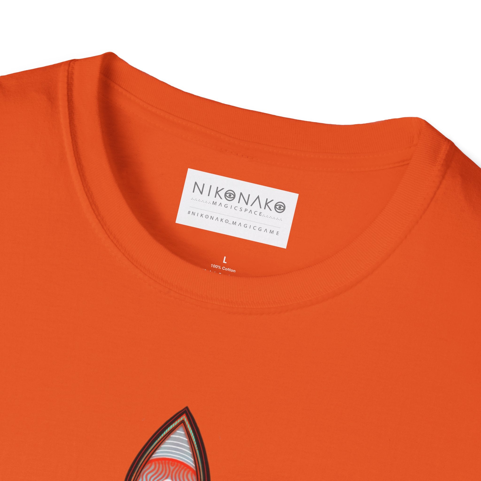 Geometric Tribal Pattern T-Shirt | Kaleidoscope Triangle Eye Motif