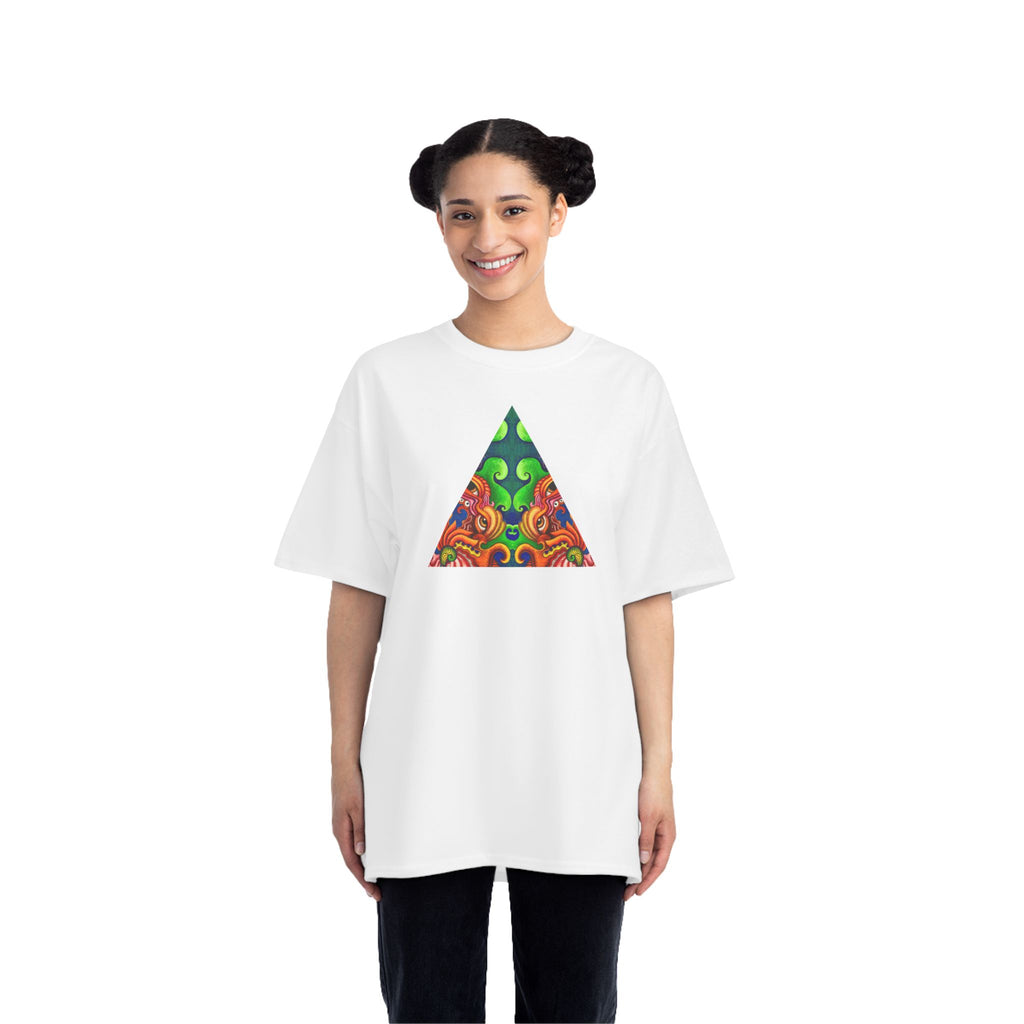 Psychedelic Triangle Graphic T-Shirt #tg23512