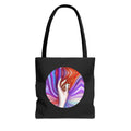 Mystic Wave Tote Bag — Colorful Hand & Psychedelic Swirl Art #sf146873
