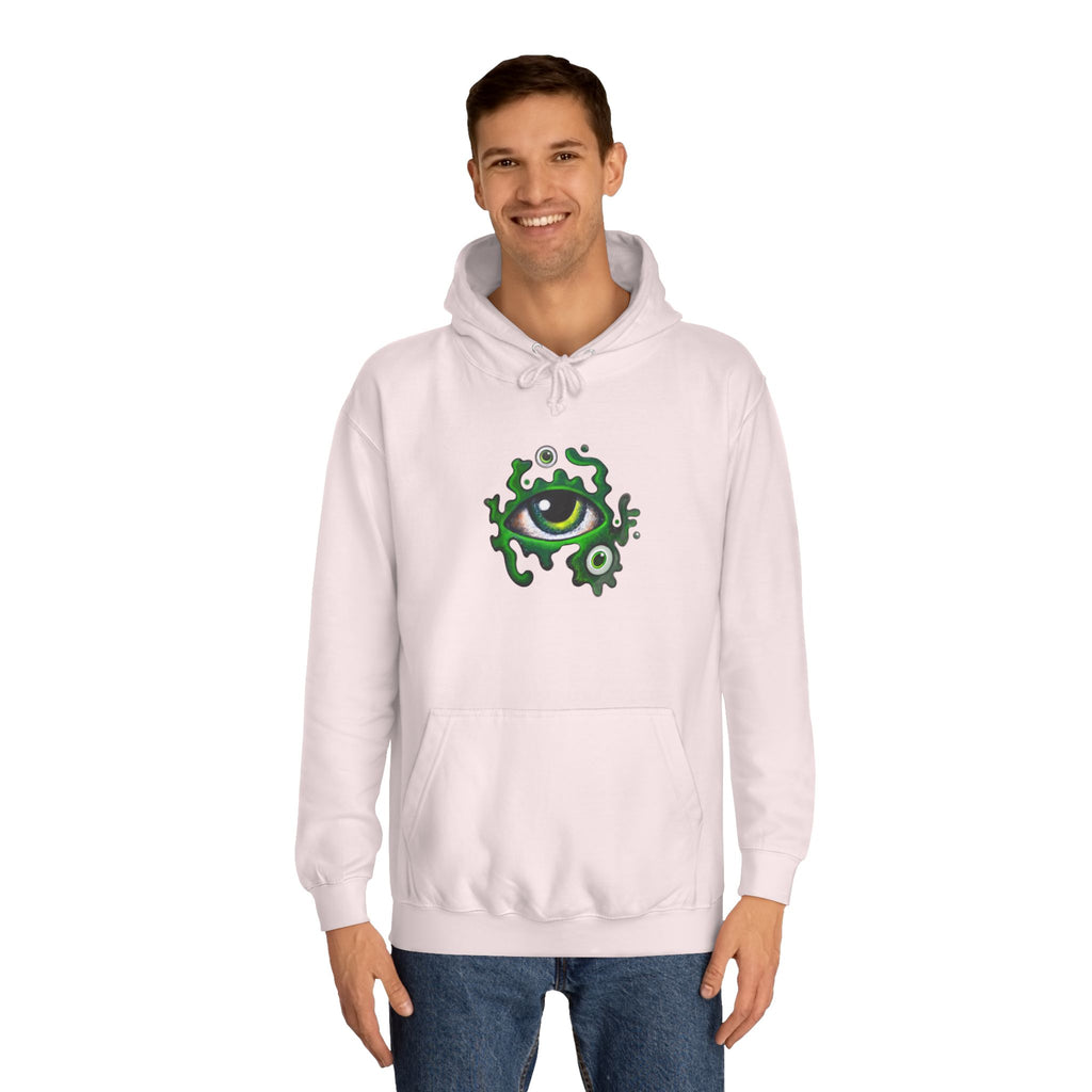 Green Eye Graphic Hoodie #r9764567