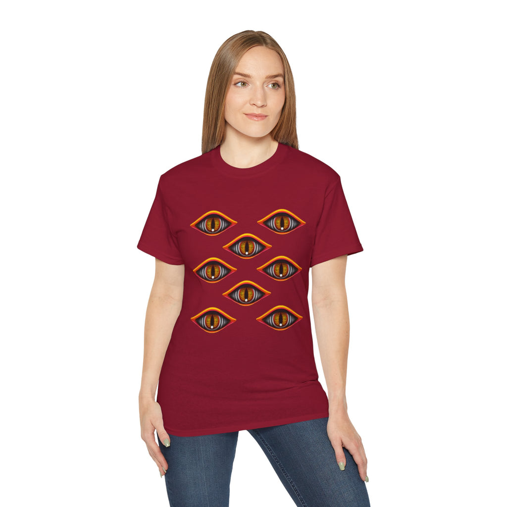 Mystic Eyes Graphic Tee — Psychedelic All-Seeing Eye T-Shirt #hfs84300
