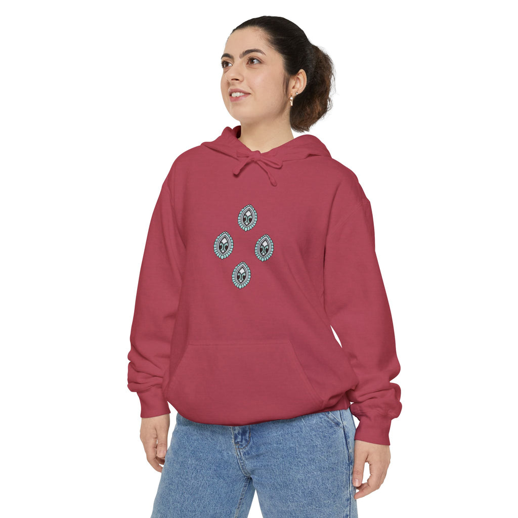 Hoodie — Geometric Mystic Pattern Diamond Back Print #gmh13