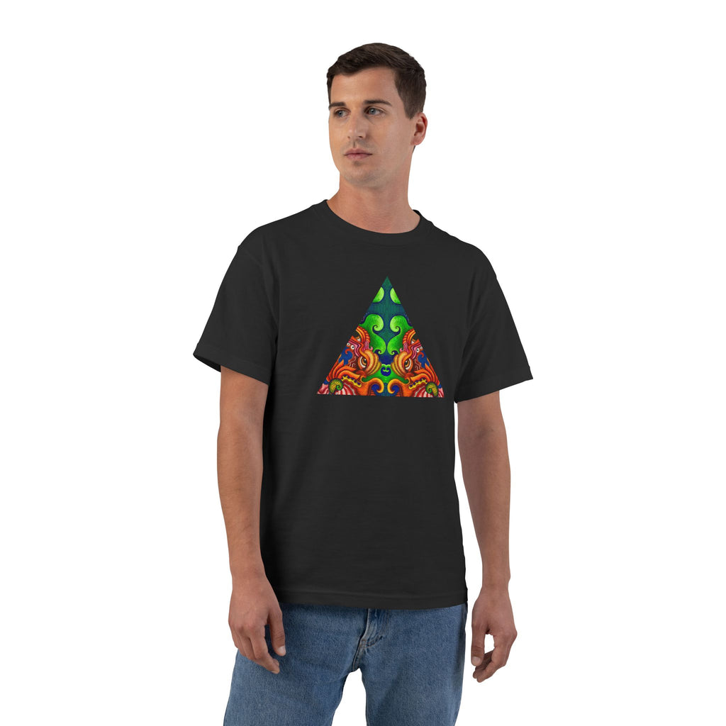 Psychedelic Triangle Graphic T-Shirt #tg23512