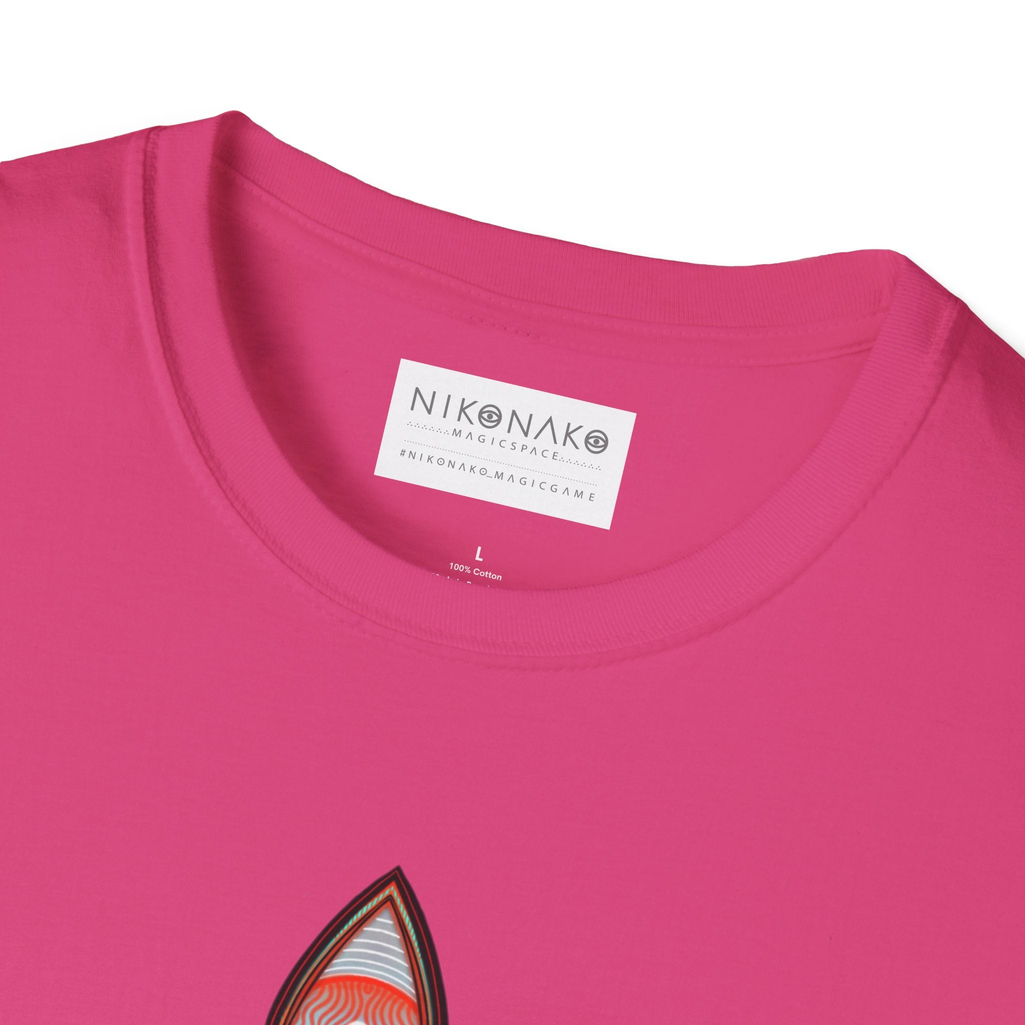 Geometric Tribal Pattern T-Shirt | Kaleidoscope Triangle Eye Motif