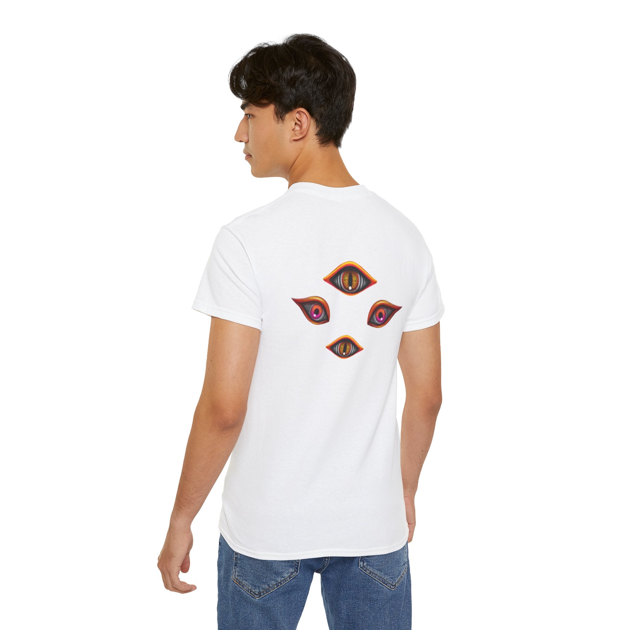 Mystic Eyes Graphic Tee — Psychedelic All-Seeing Eye T-Shirt #hfs84300