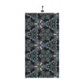 Winter Neck Gaiter — Floral Kaleidoscope Drawstring Face Warmer #sd245725