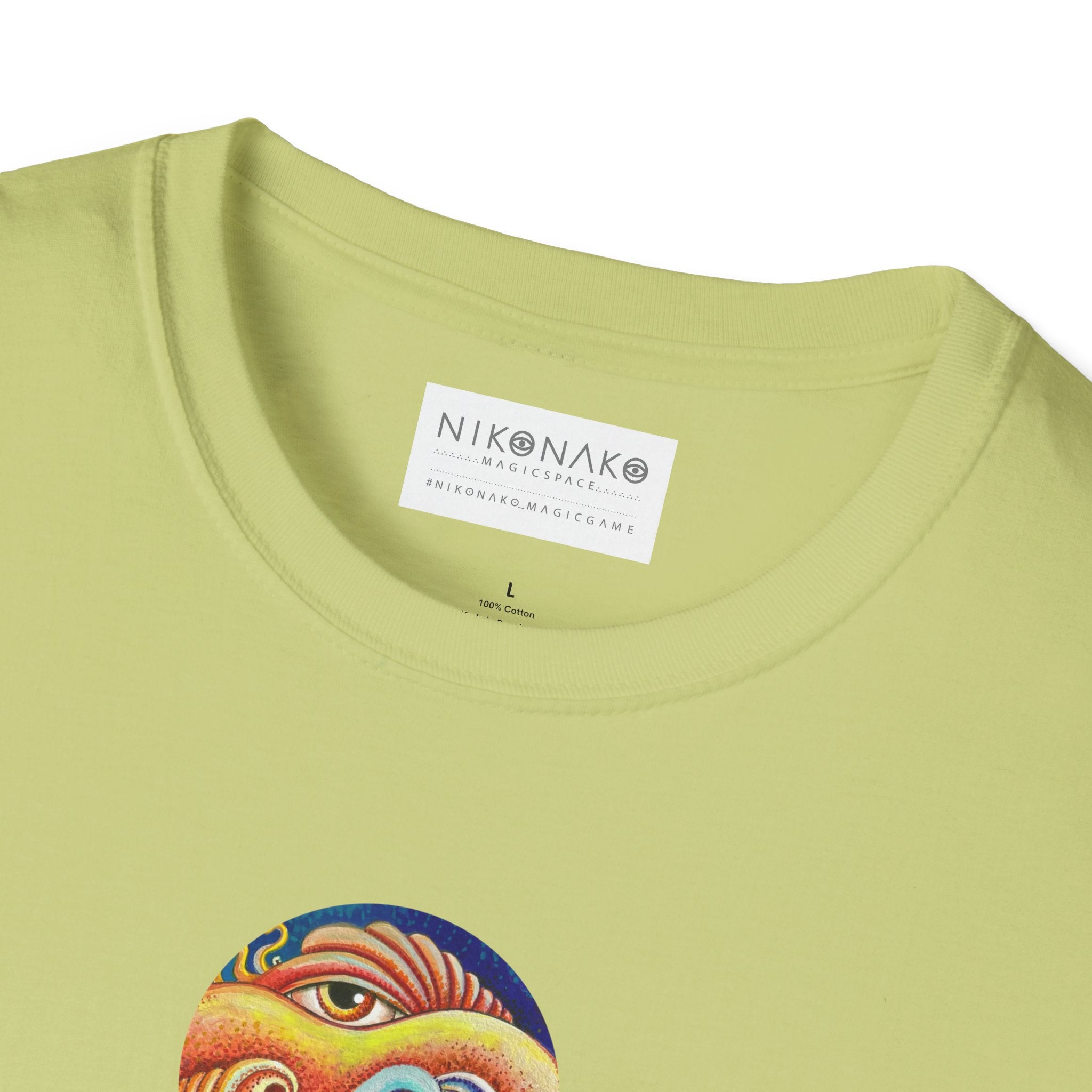 Unisex Softstyle Keyhole T-Shirt